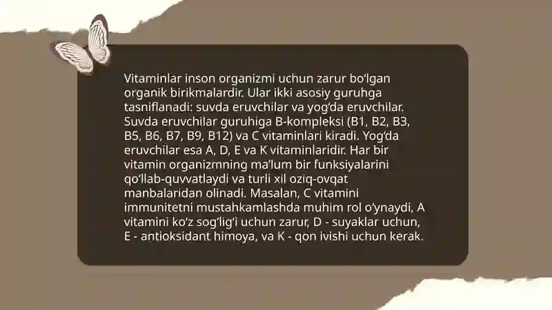 Organizmda vitaminlar roli 4
