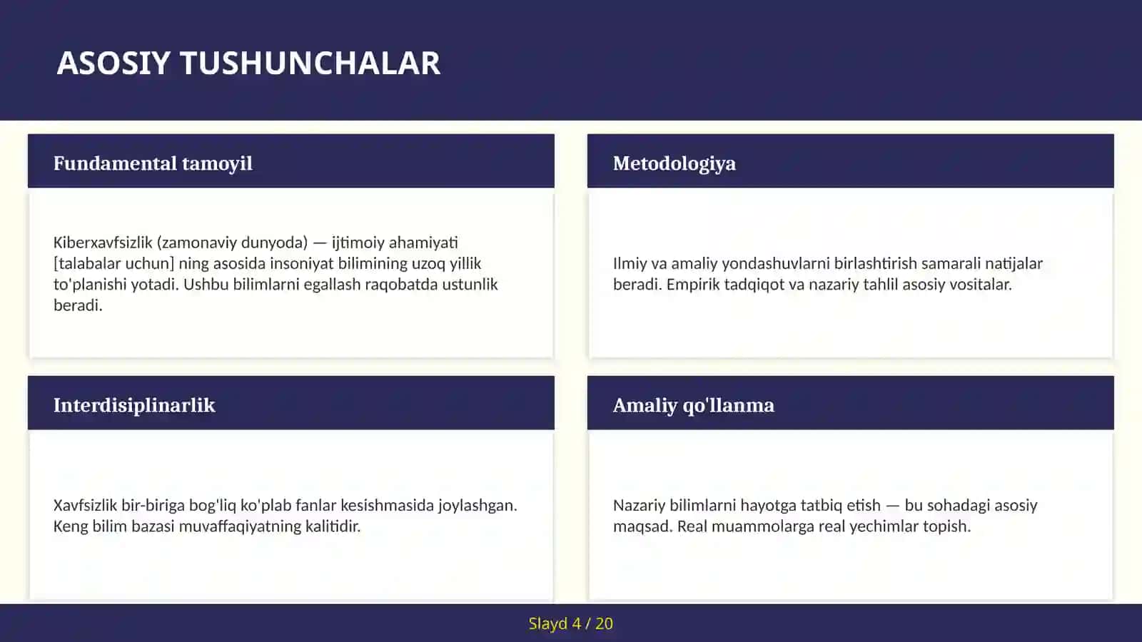 KIBERXAVFSIZLIK (ZAMONAVIY DUNYODA) — IJTIMOIY AHAMIYATI [TALABALAR UCHUN] 4