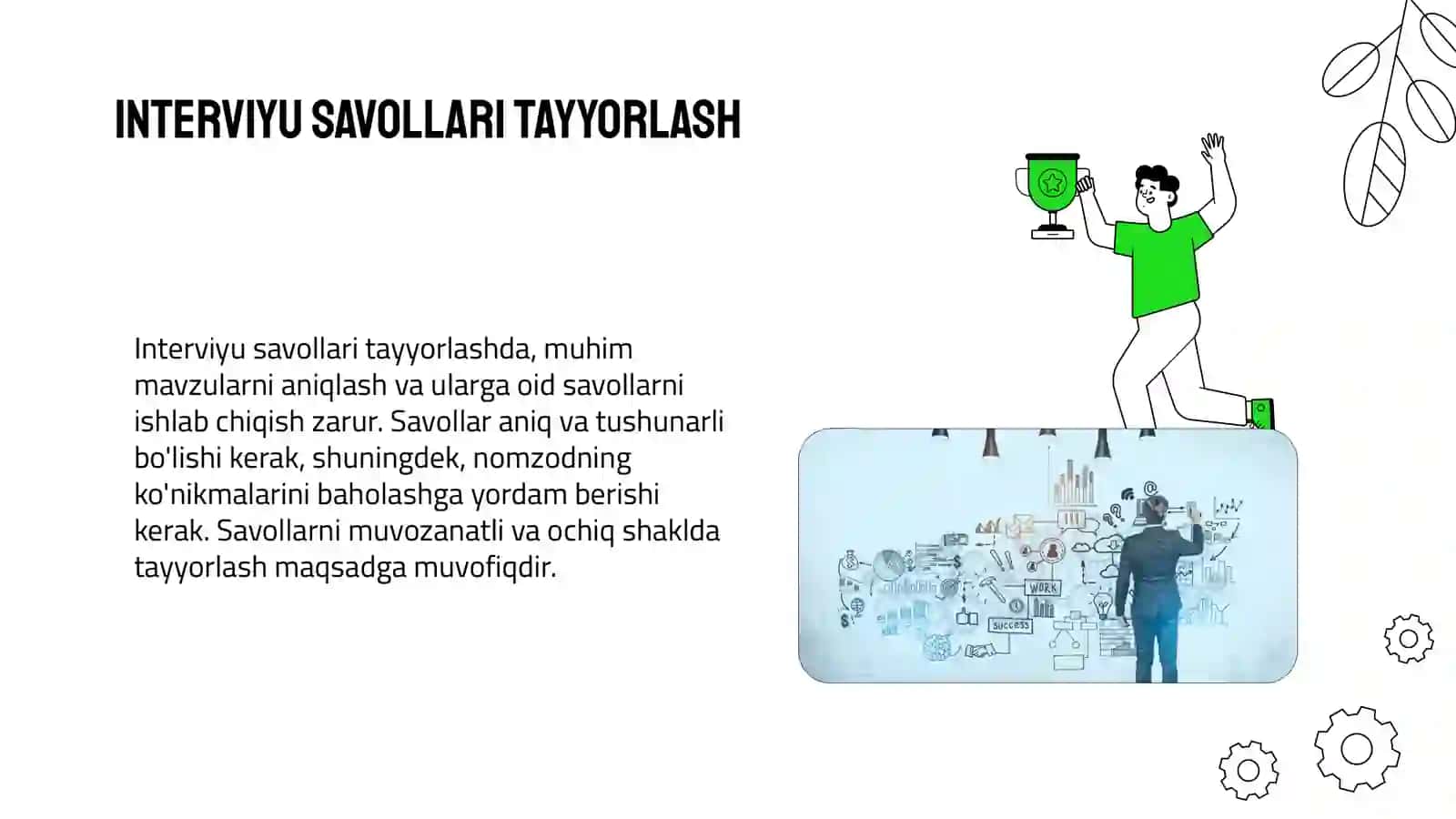 Intervyu tashkil etish qoidalari 4