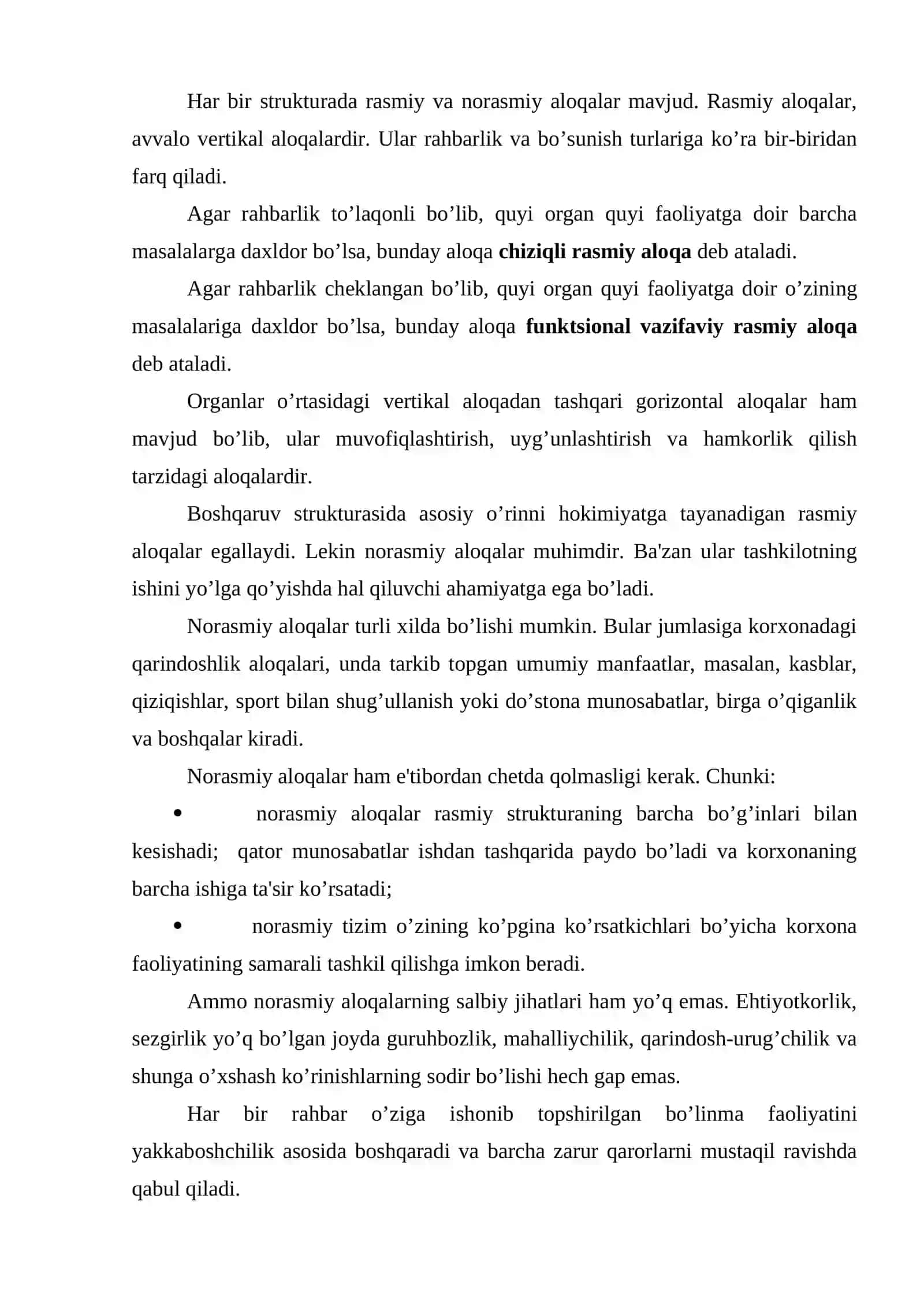 Boshqarishning tashkiliy strukturalari 4