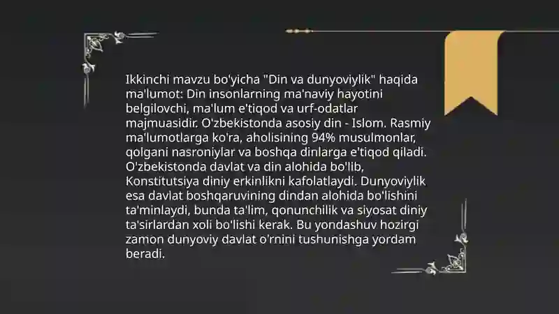 Din va hurfikrlik 4