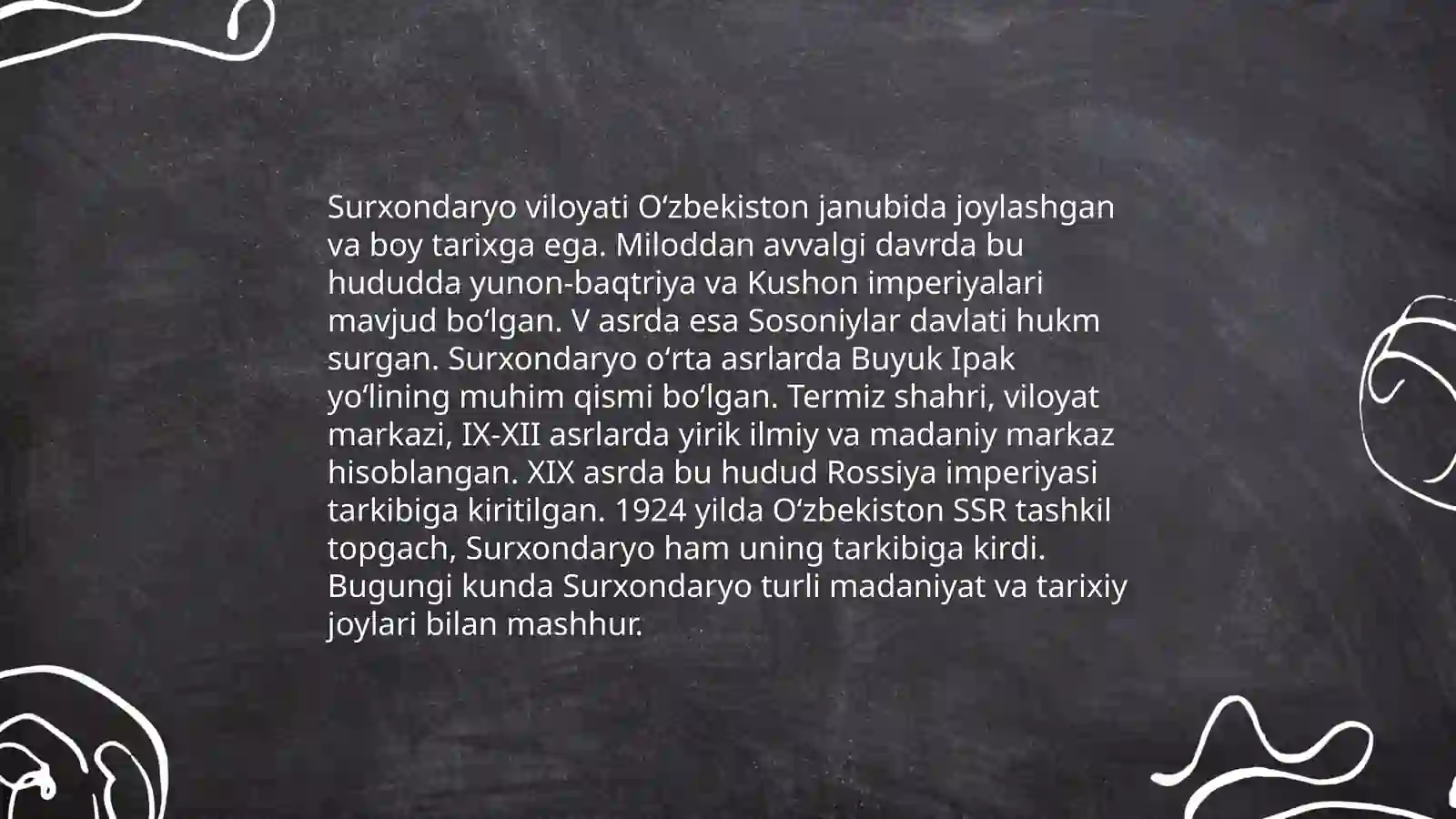 Surxondaryo haqida 4