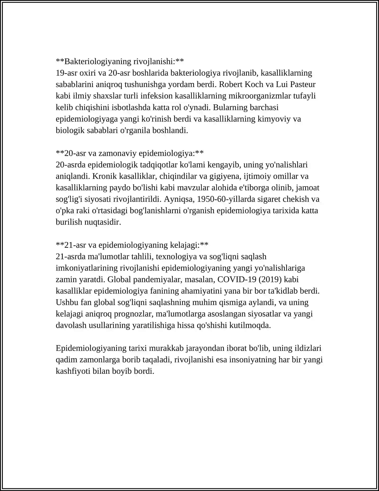 Epidemiologiya Fani Haqida Tushuncha 4