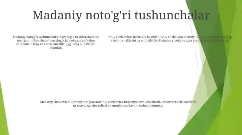 Shaxsga Yo'Naltirilgan Axborot:Psixologik,Diniy, Madaniy Taxdidlar 4