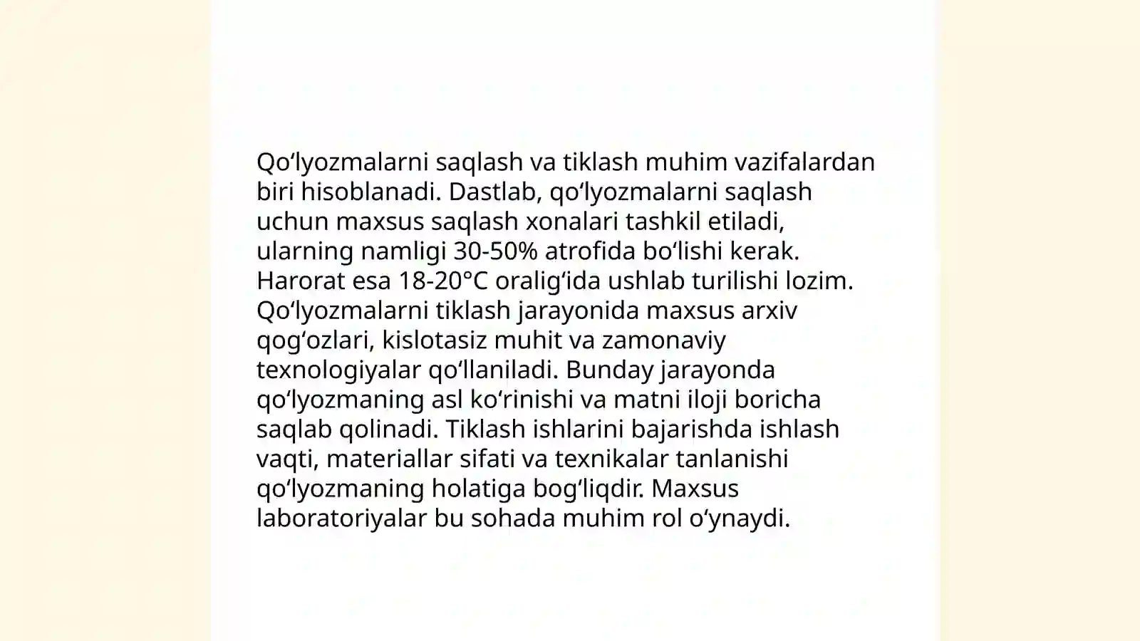 Qadimgi qoʻlyozmalar 4
