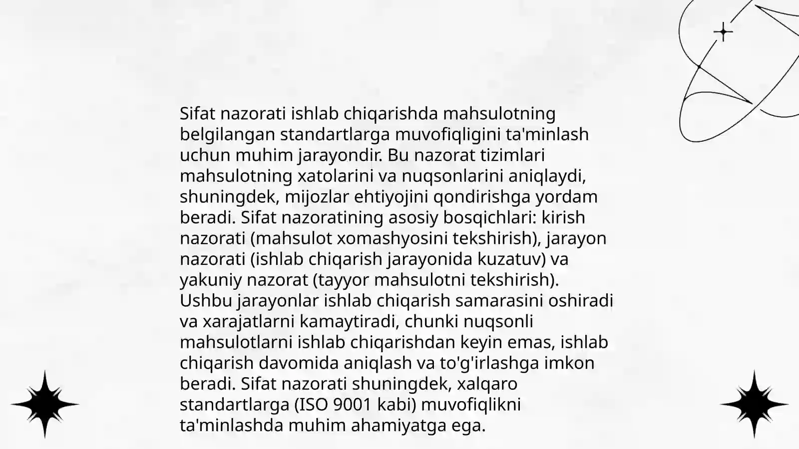 Ishlab chiqariw jarayoni, uning natijalari va samaradorligi 4