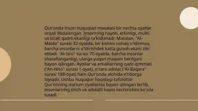 Islomda inson huquqlari himoyasi 4