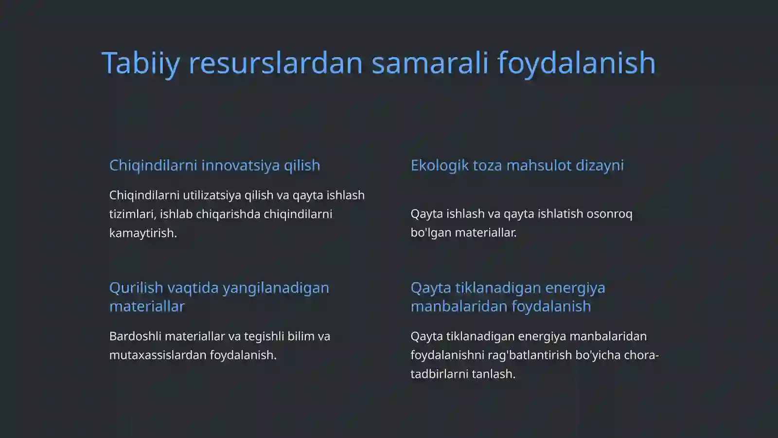 Iqtisodiyotning roli 4