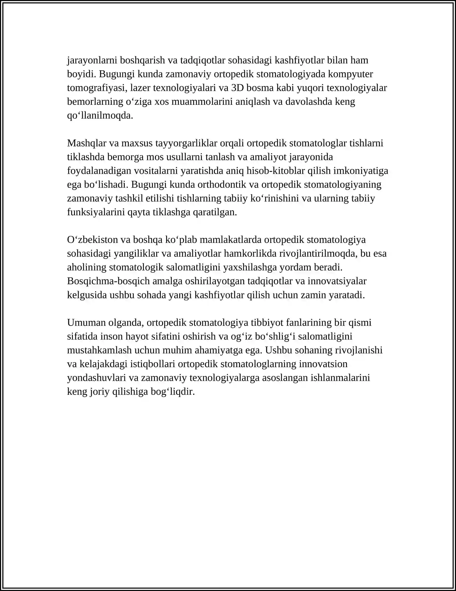 ORTOPEDIK STOMATOLOGIYA ASOSLARI 4