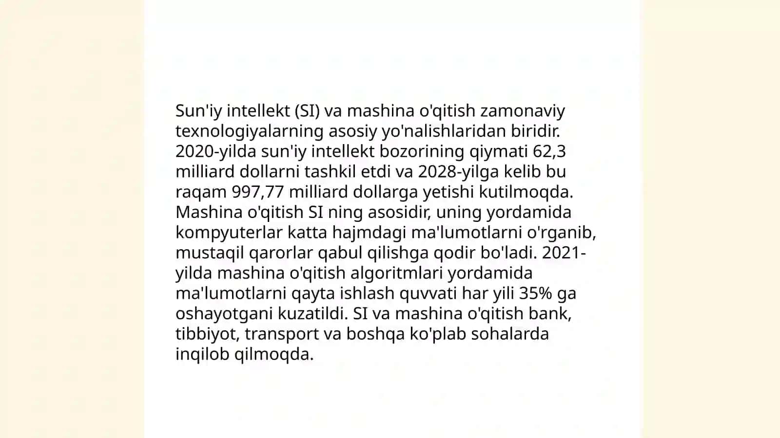 Axborot texnologiyalarining taraqiyot darajasi 4