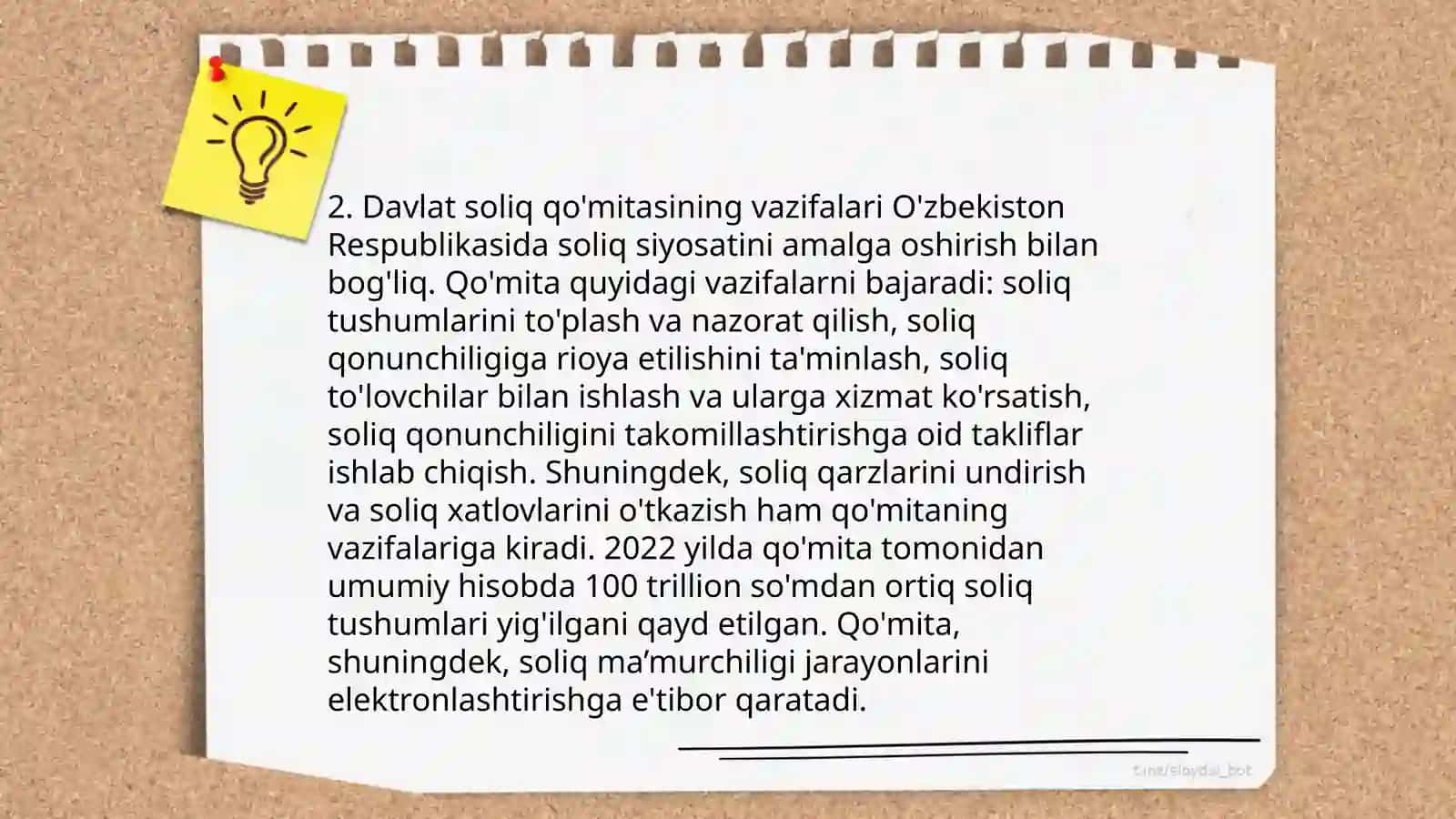 Davlat soliq boshqarmasida malakaviy amaliyot o’taganlik to’g’risida hisobot tayyorlash 4