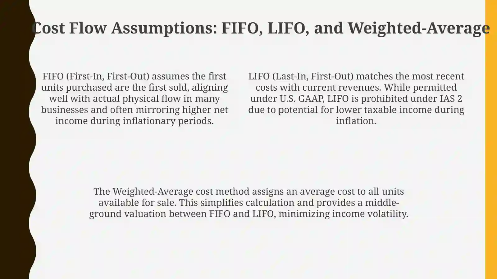 Inventory Costing Methods & Valuation 4