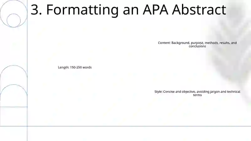 Learning How To Write An Apa Style Abstract 4
