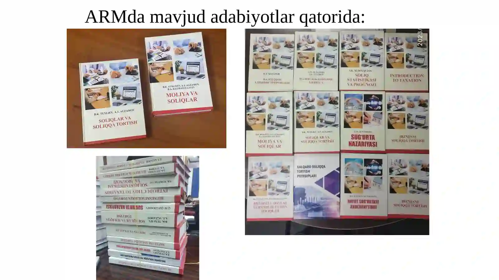АЙЛАНМАДАН ОЛИНАДИГАН СОЛИҚ 4