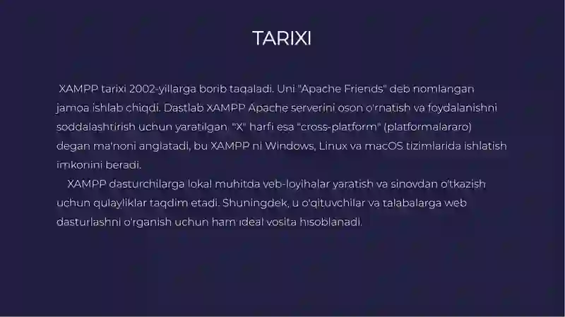 xampp dasturi 4