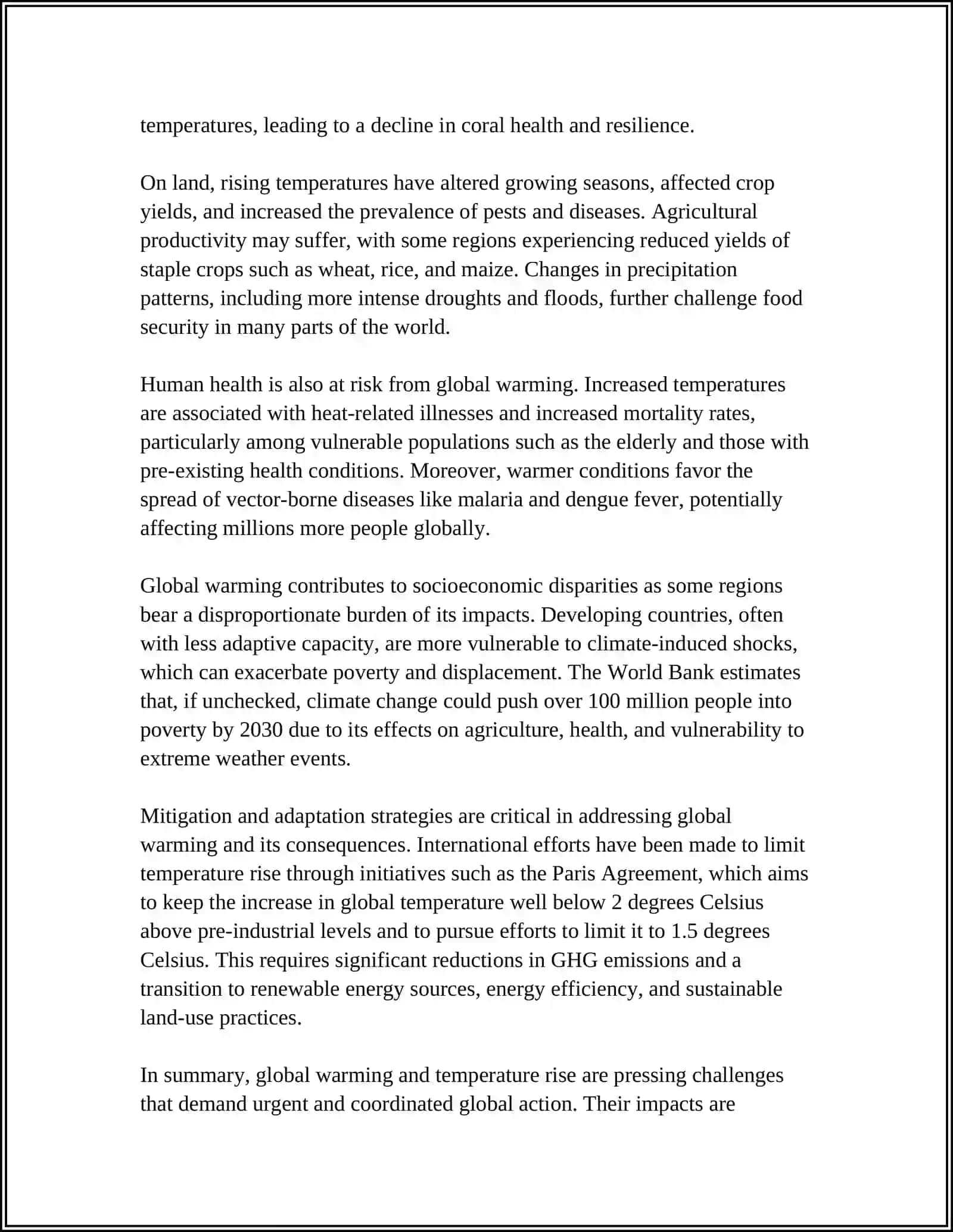 ENVIRONMENTAL CHANGES AROUND THE WORLD 4