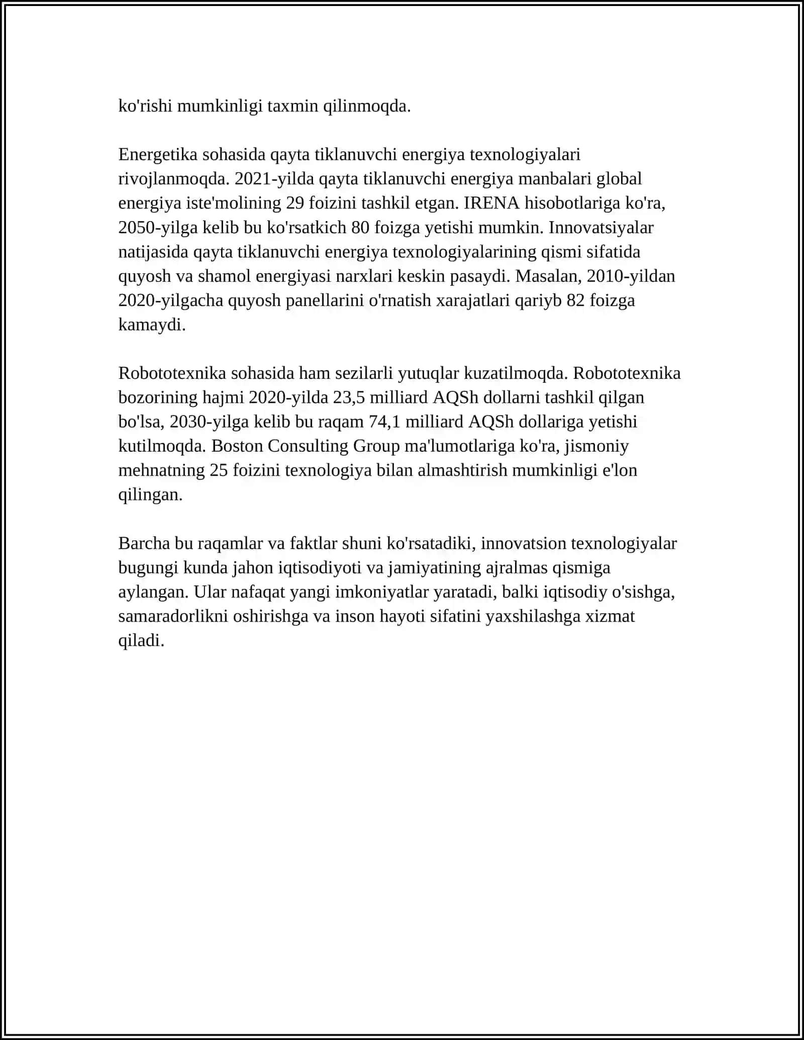 MUSTAQIL ISH Mavzu: BRENDINGDAGI INNOVATSIYA 4