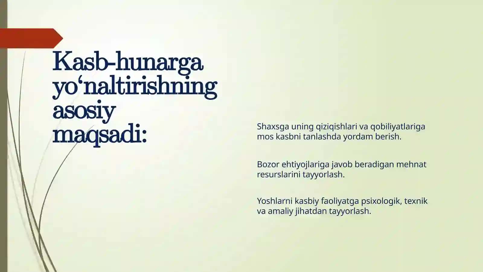 Kasb-hunarga yo‘naltirish va uning tarixiy taraqqiyoti 4