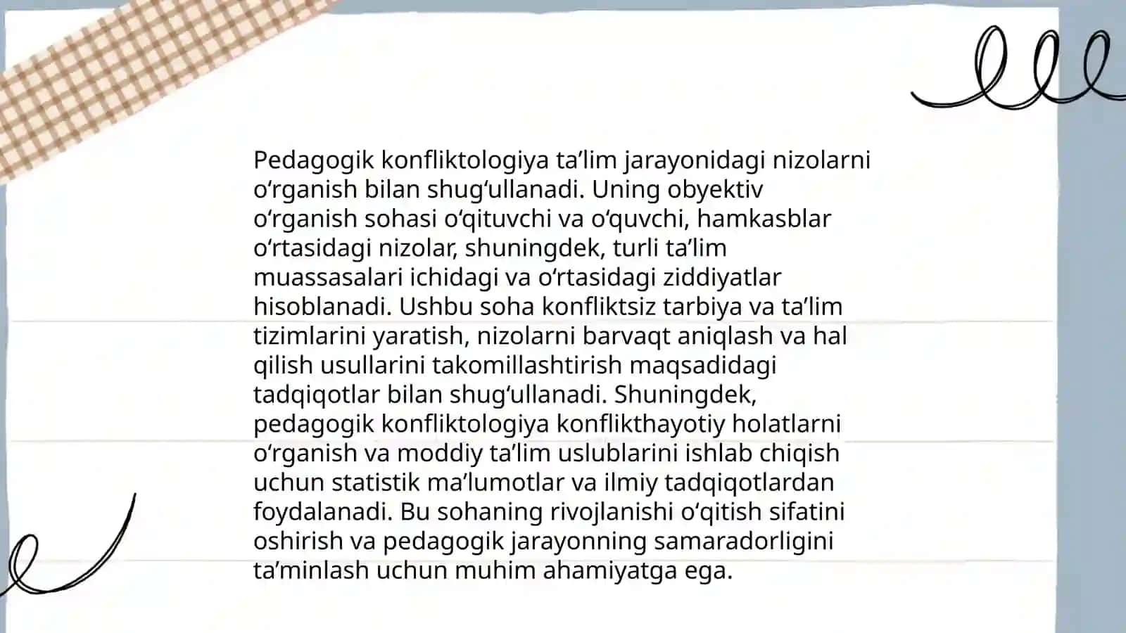 Pedagogik konfiktologiyaning mohiyati, obyekti, predmeti, maqsadi va vazifalari 4