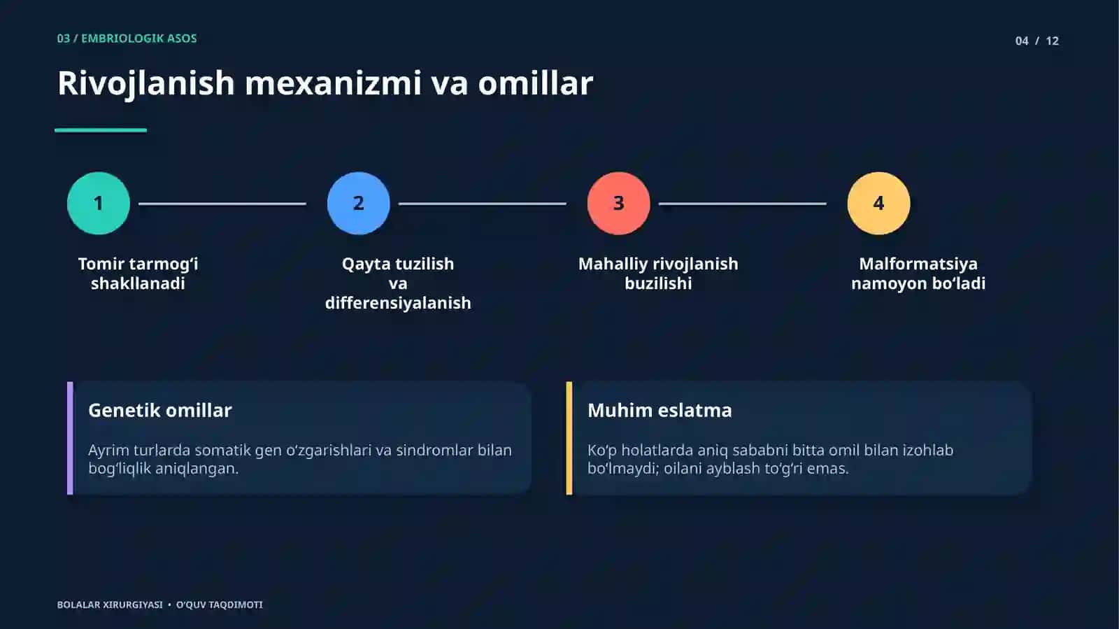 Bolalarda qon tomirlarning tug`ma nuqsonlari 4