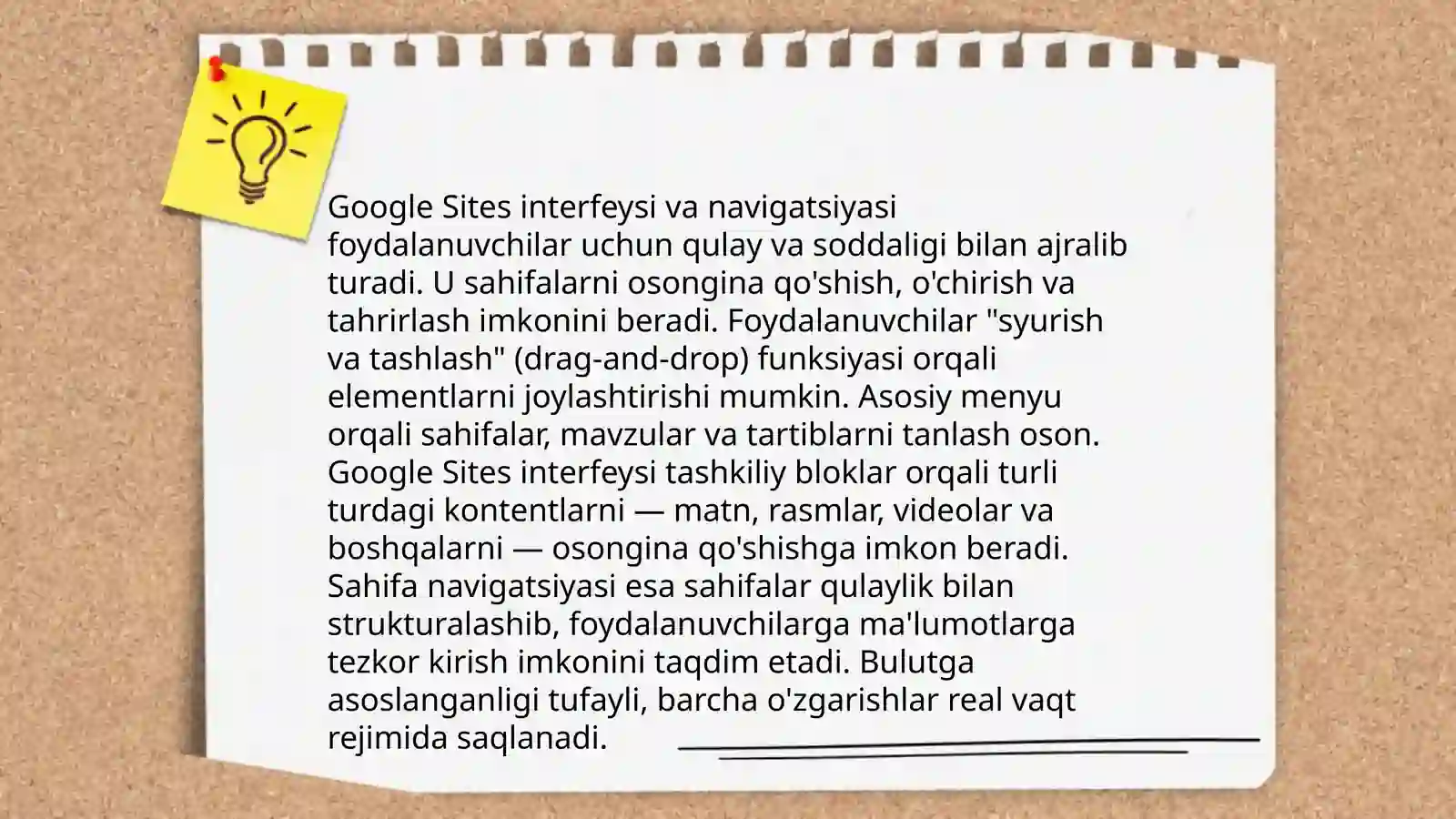 Google Sitesda sahifa yaratish 4