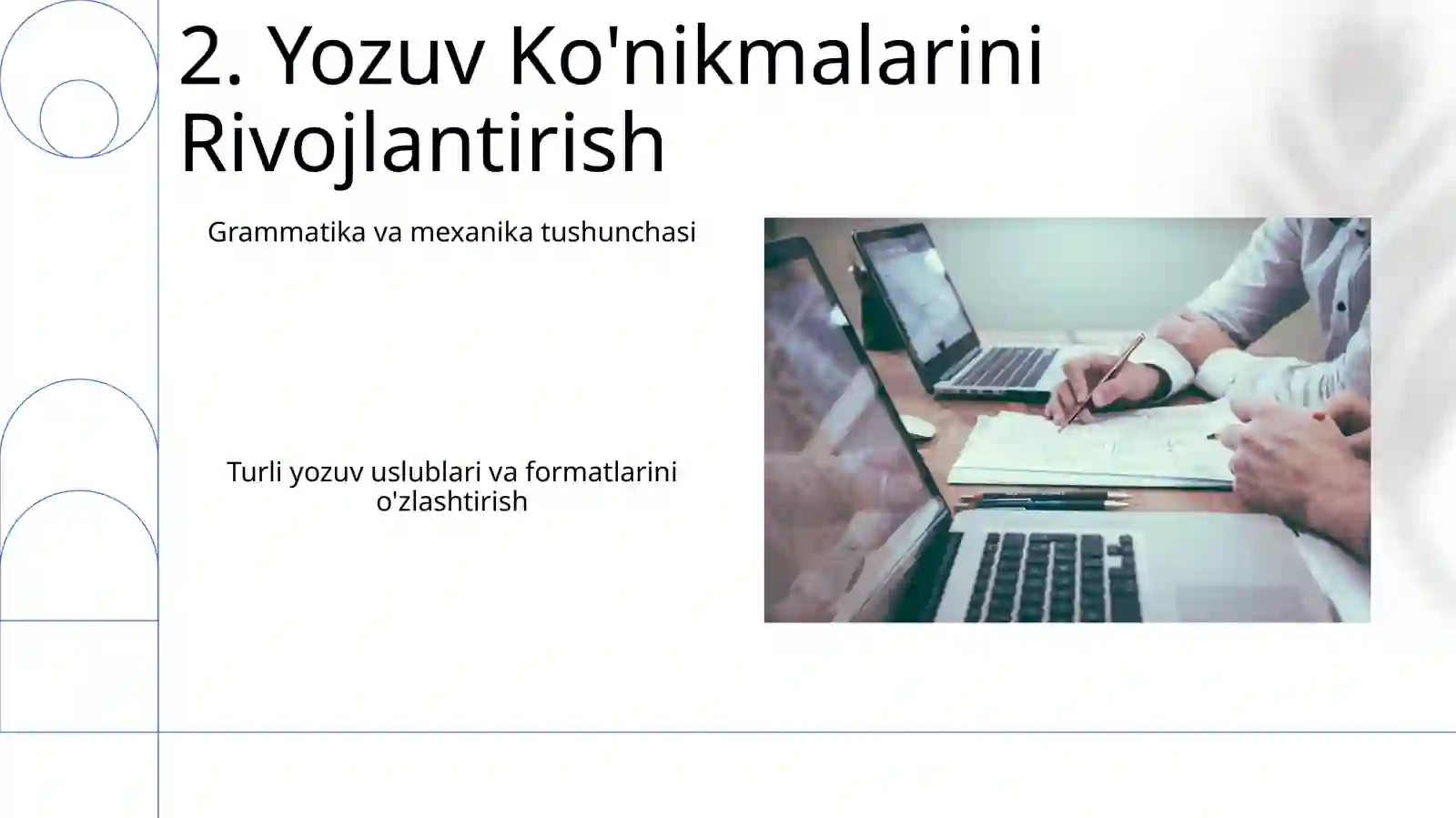 Yozma nutq savodxonligi 4