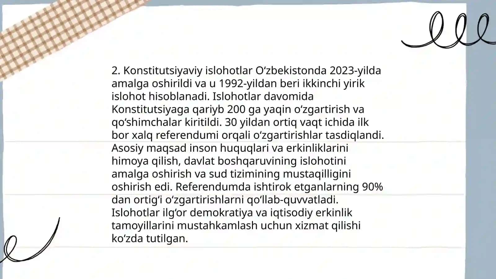 Inson huquqlari boʻyicha yangi qonunchilik 4