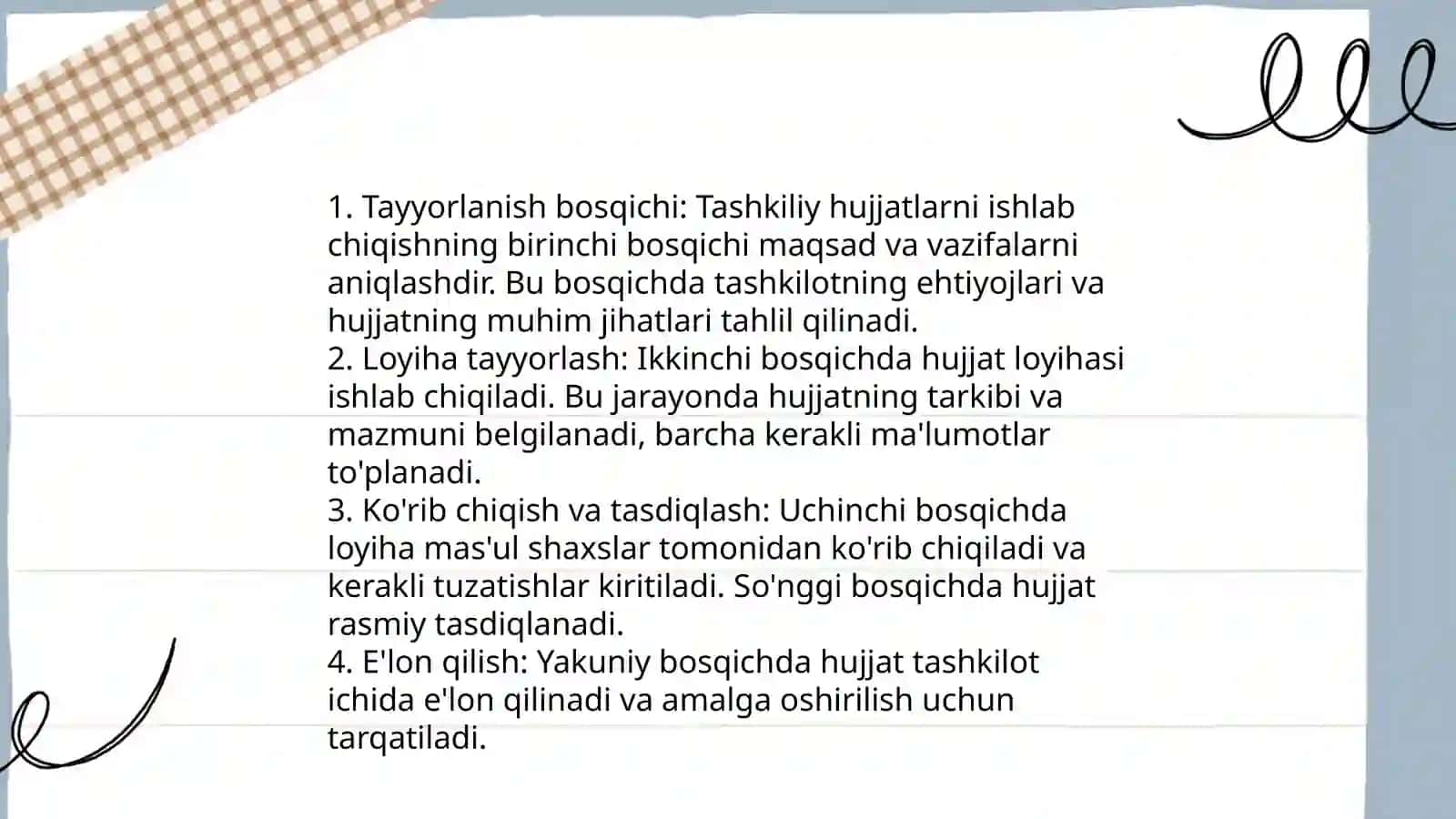 Tashkiliy hujjatlar va ularni rasmiylashtirish 4