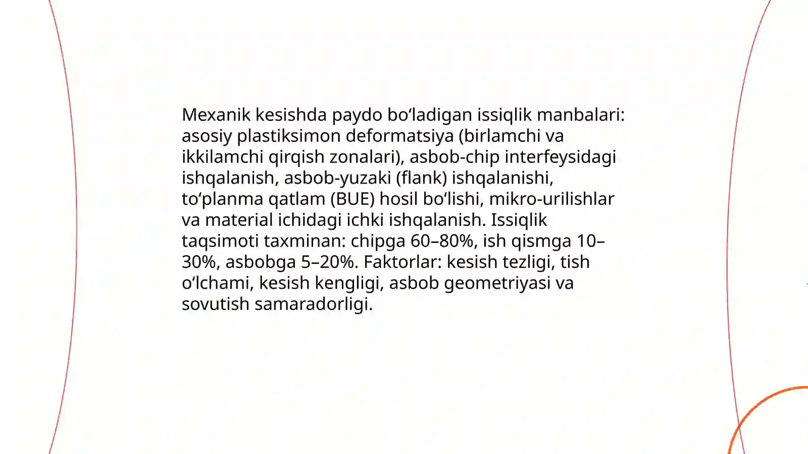 Kesish haroratini oʻlchash 4