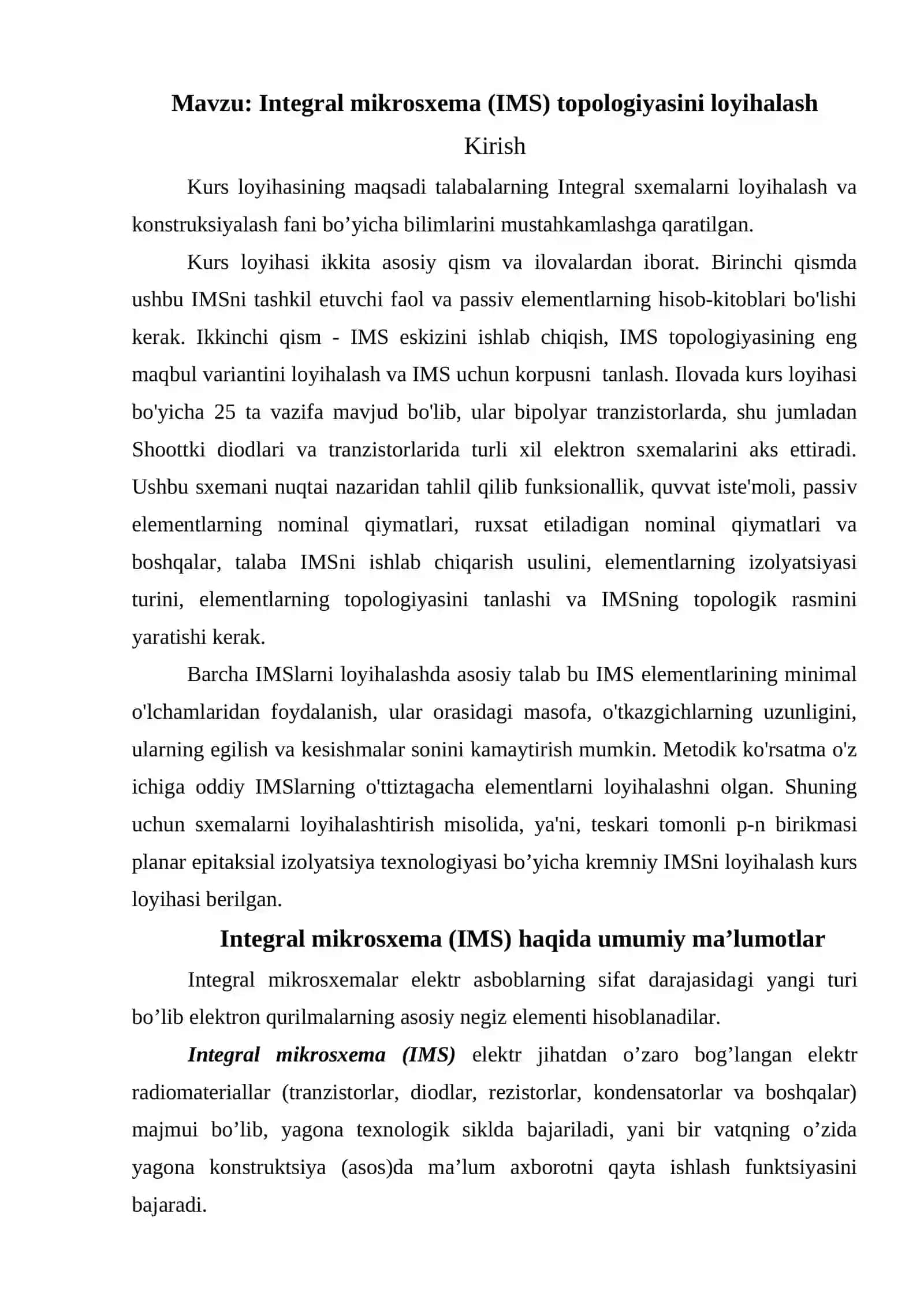 Bipolyar IMS topologiyasini loyihalash 4