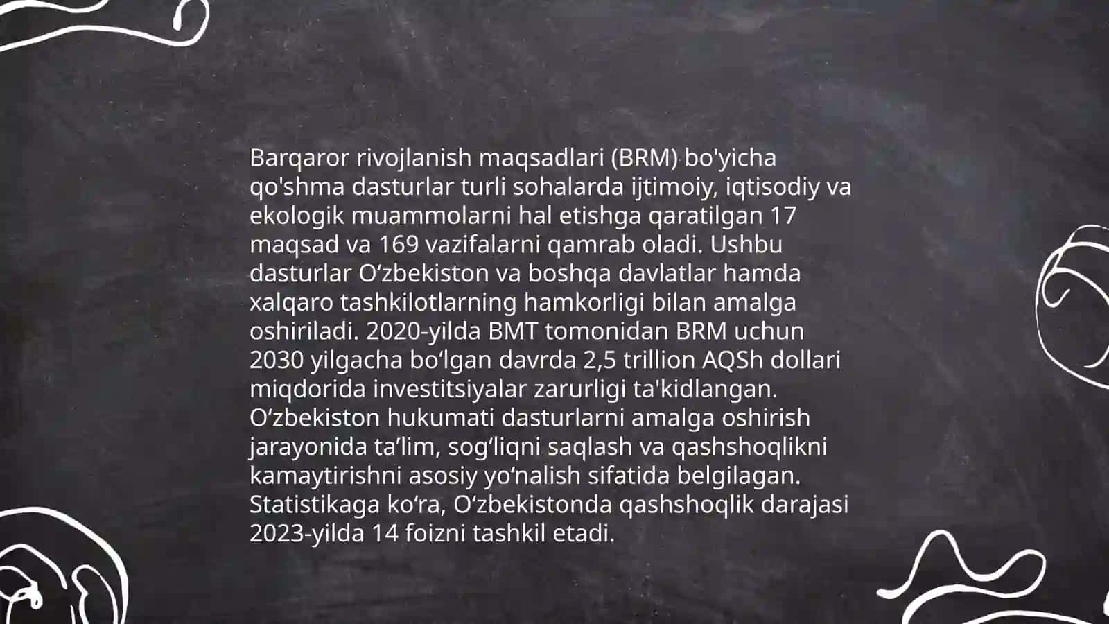 O’zbekiston Respublikasining Birlashgan Millatlar Tashkiloti bilan 4 tomonlama hamkorligi 4