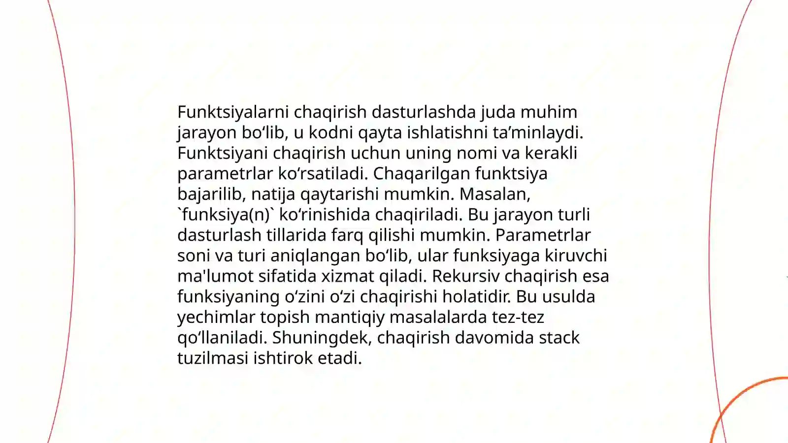 C ++da dasturlash tilida funksiyami 4