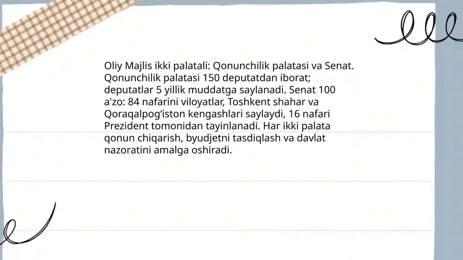 O'zbekiston Respublikasidagi hokimiyatlar tizimi 4