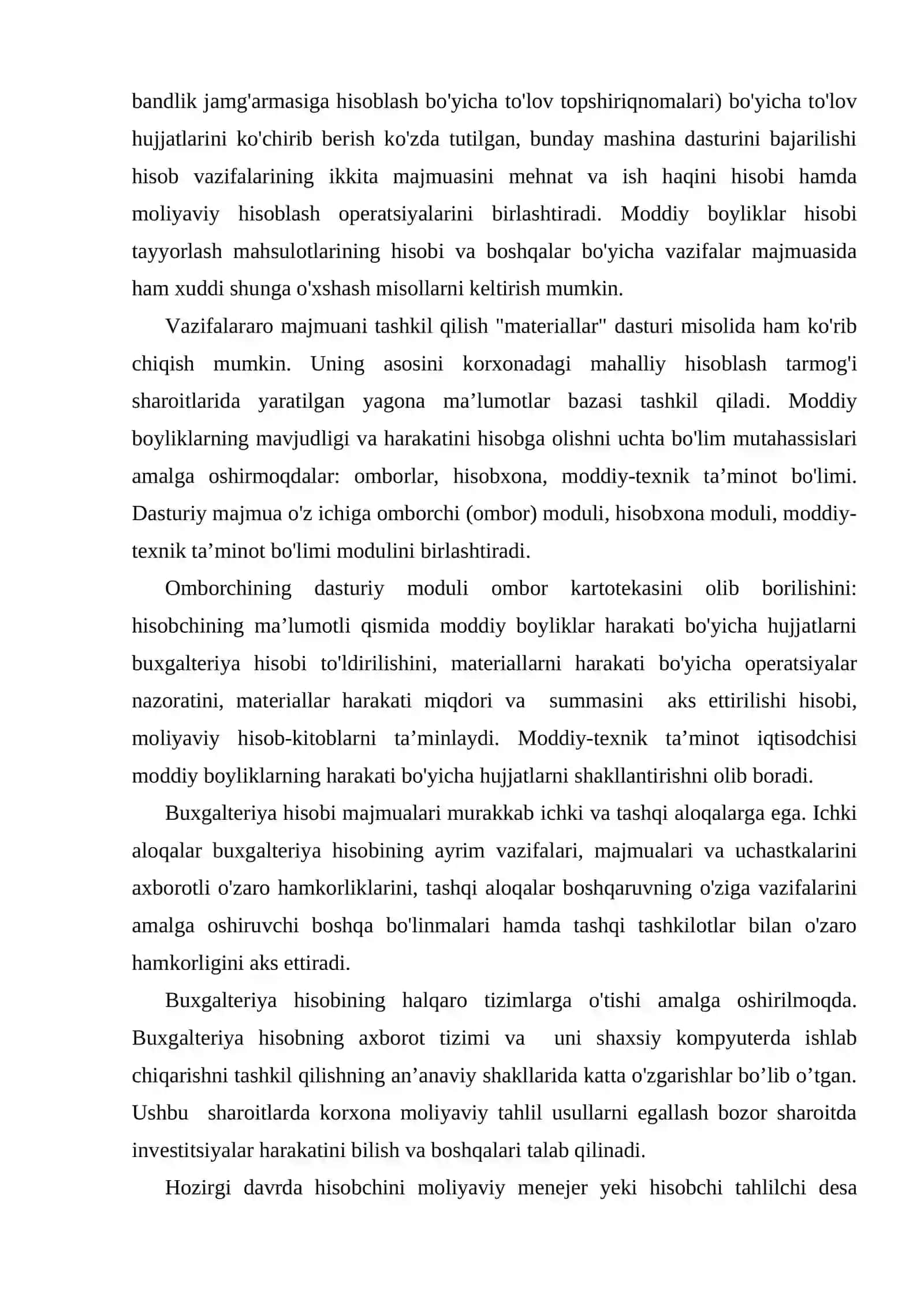 Buxgalteriya hisobi axborot tizimlari va texnologiyalari 4