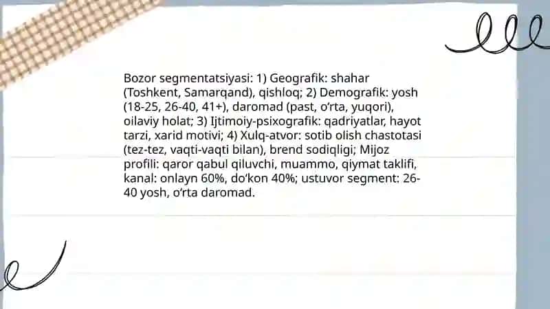 Bozor kirish strategiyasi 4