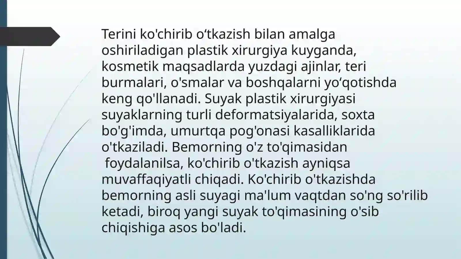 PLASTIK OPERATSIYALAR XUSUSIYATLARI 4
