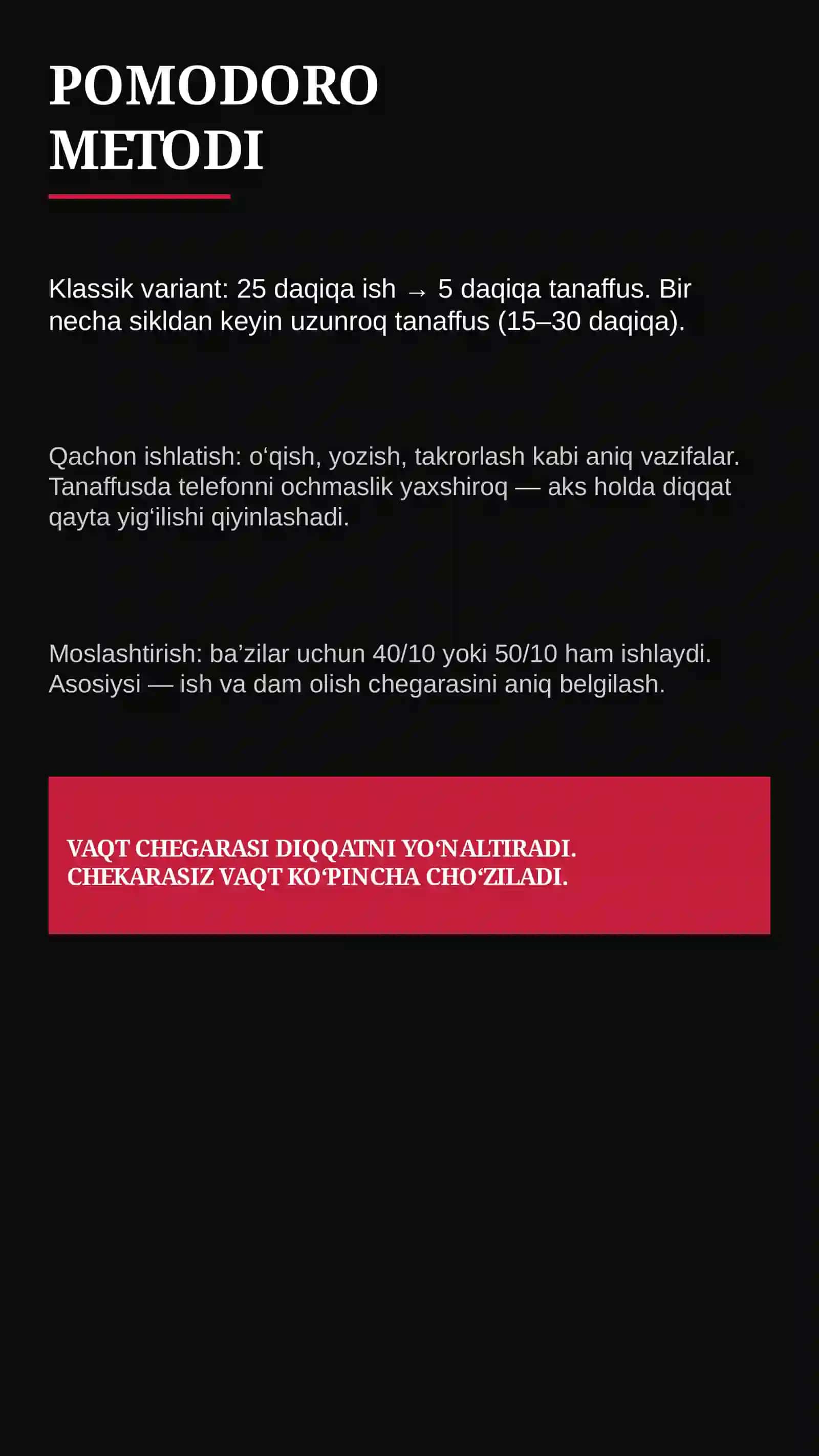 Dars qilishda unumdorlik, o‘sish va rivojlanish 4