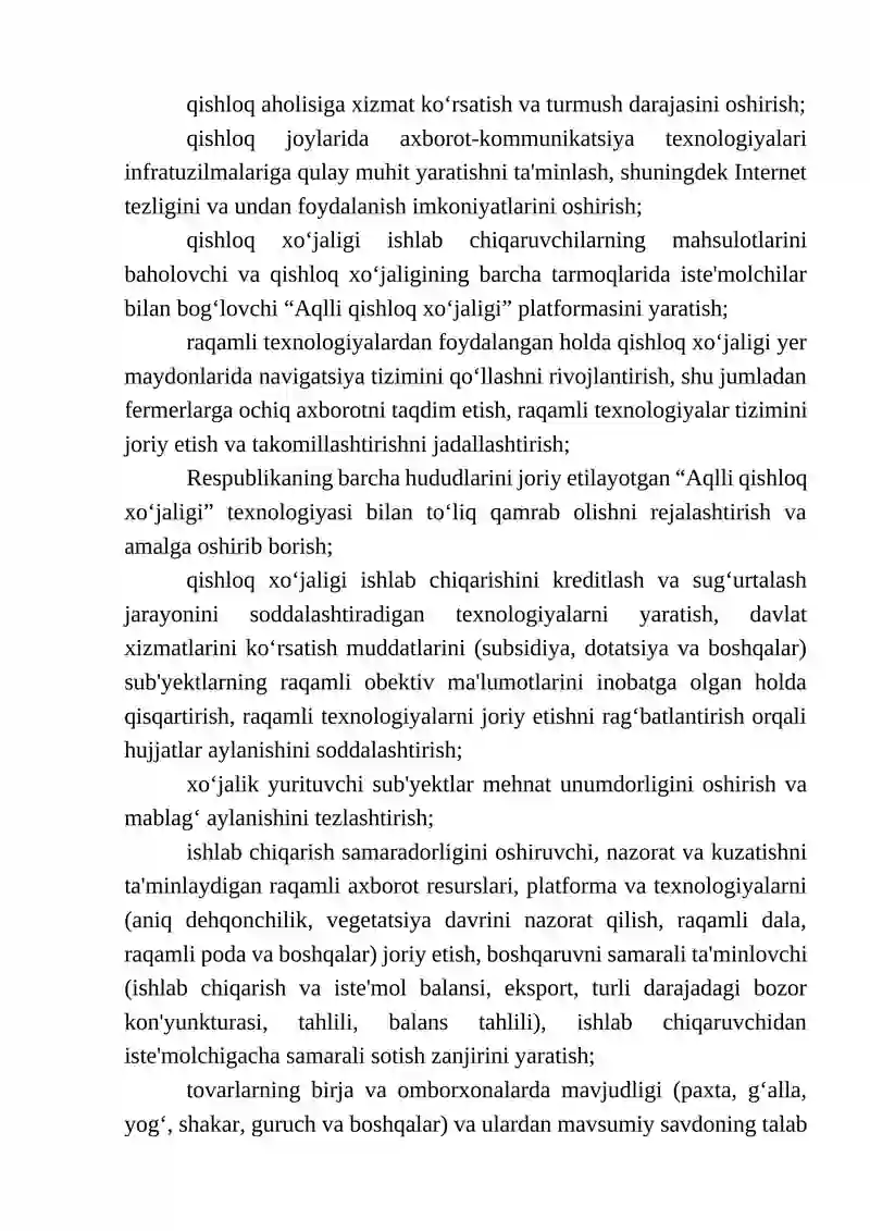 "Aqlli qishloq xo‘jaligi" texnologiyalari 4