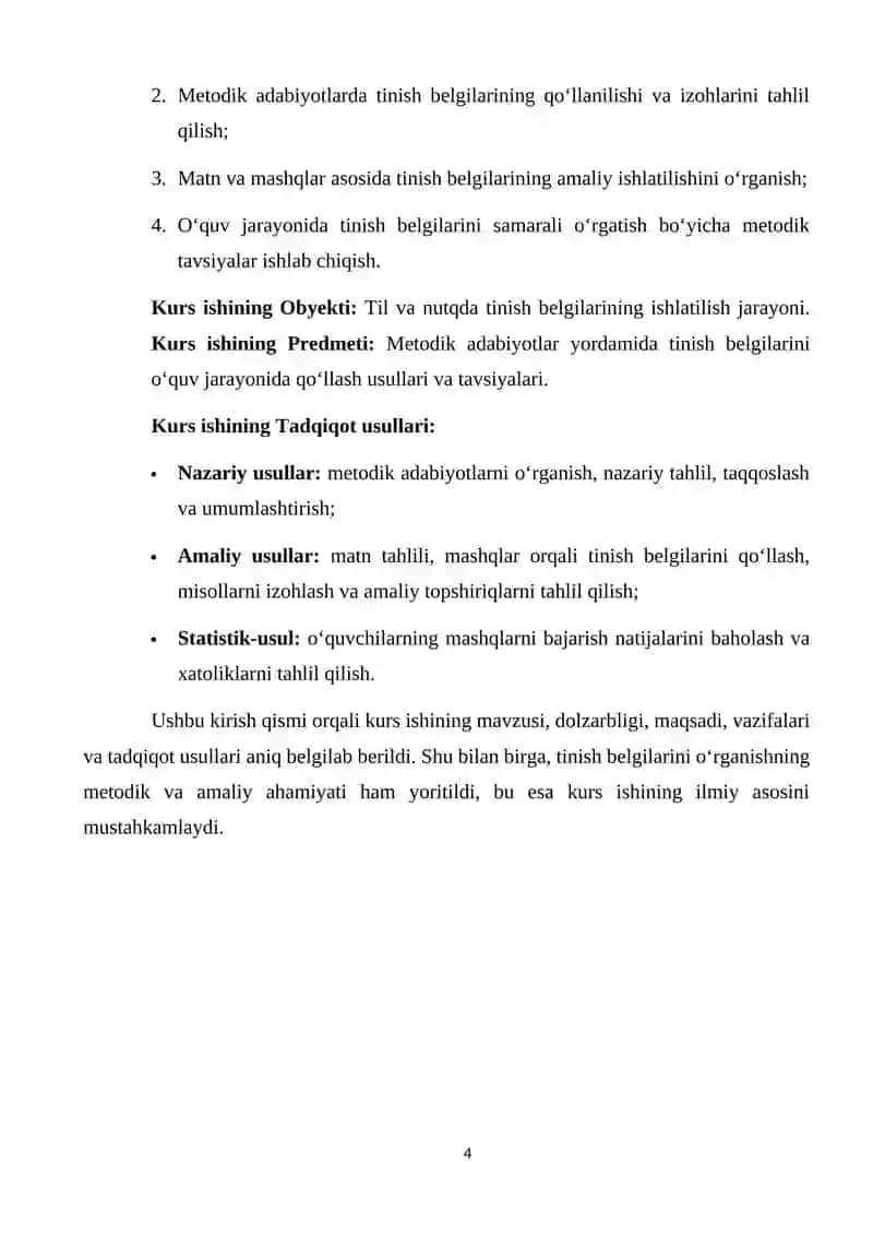 METODIK ADABIYOTLARDAN FOYDALANGAN HOLDA TINISH BELGILARINING ISHLATILISHI 4