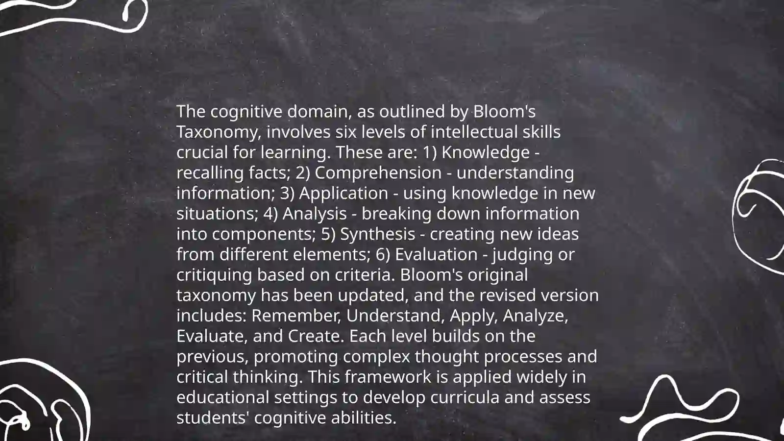 Bloom's Taxonomy 4