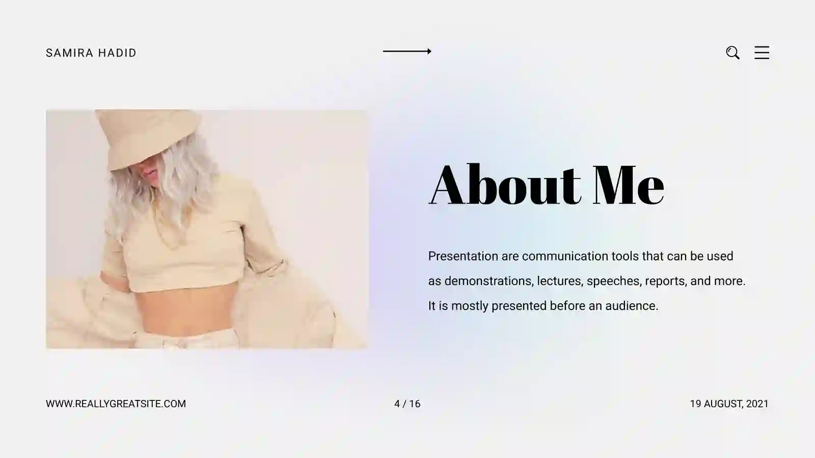 PORTFOLIO PRESENTATION 4