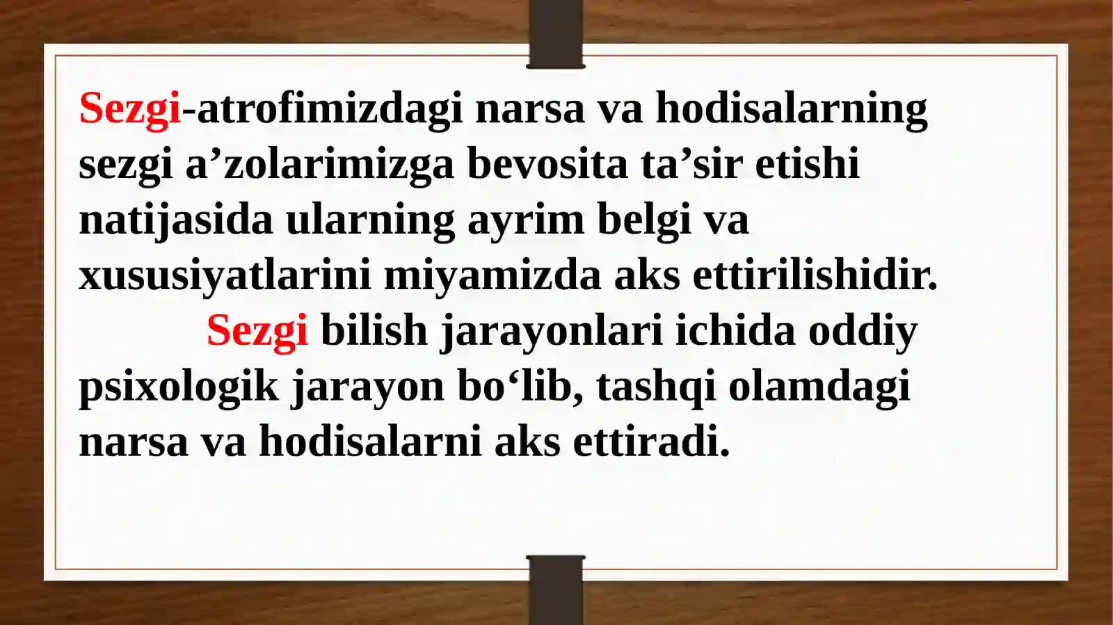 sezgi, bilish jarayonlari 4