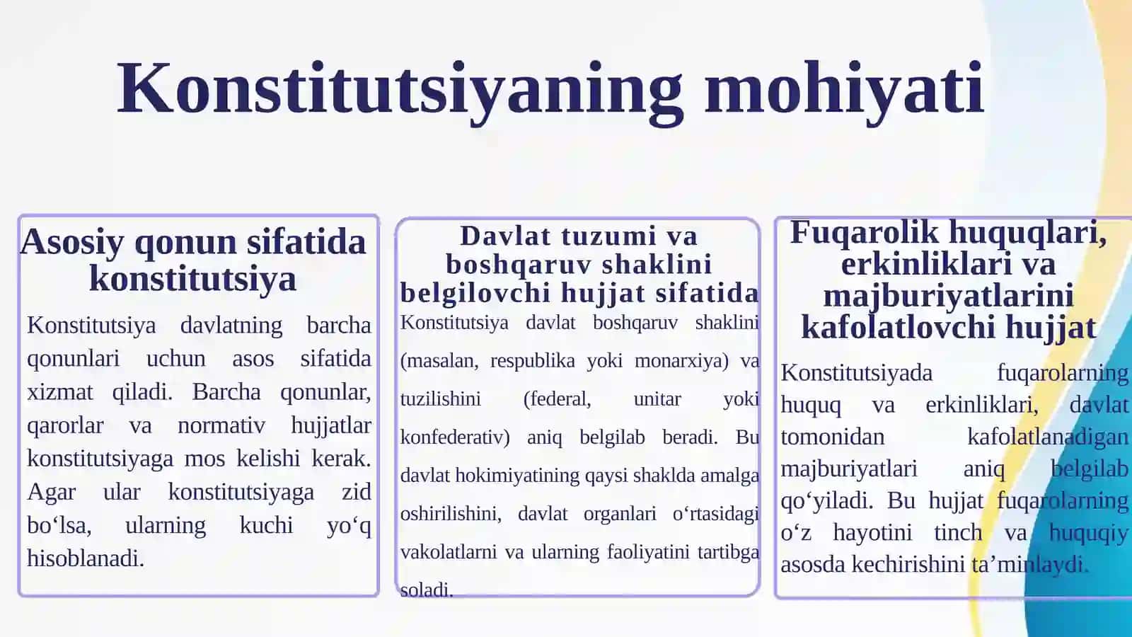 O’zbekiston Respublikasi sud tizimining konstitutsiyaviyasoslari 4