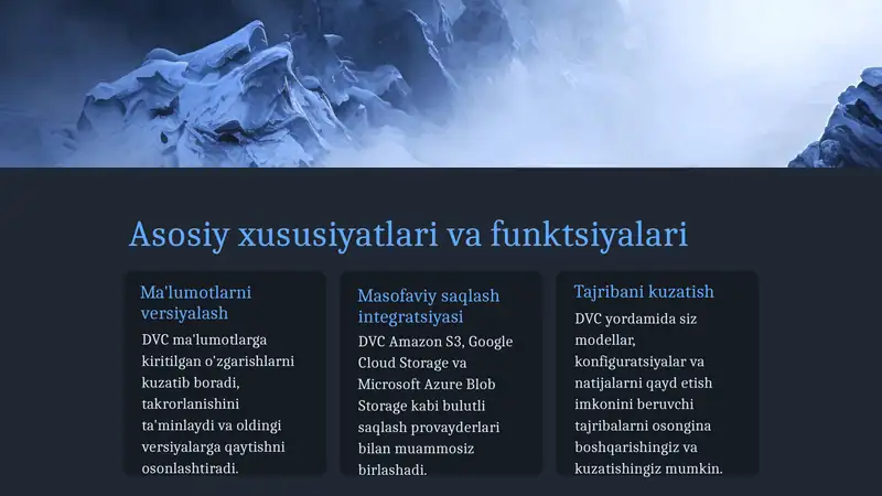 DVC (Data Version Control) 4