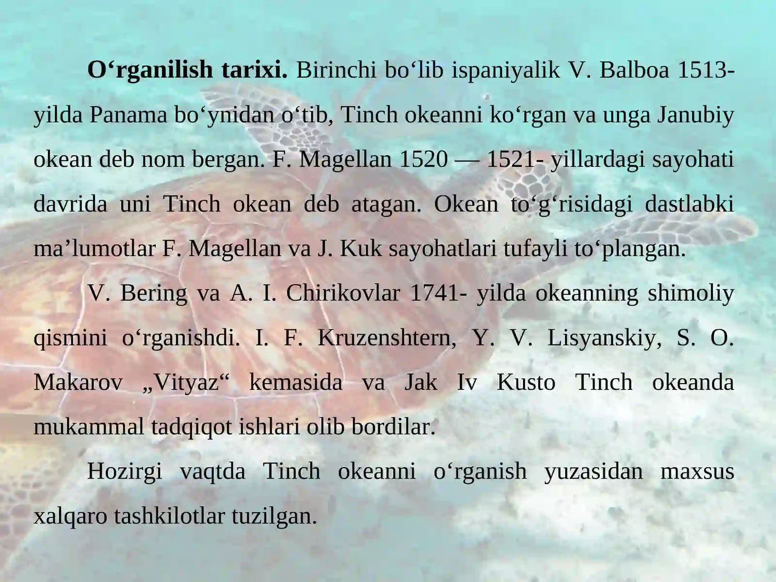 Tinch okean 4
