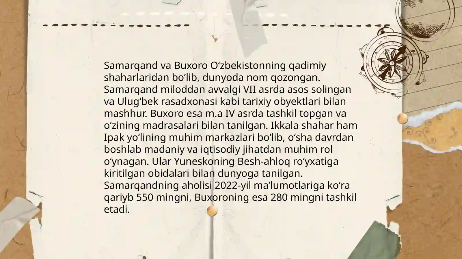 Oʻzbekistonning boy madaniy merosi 4