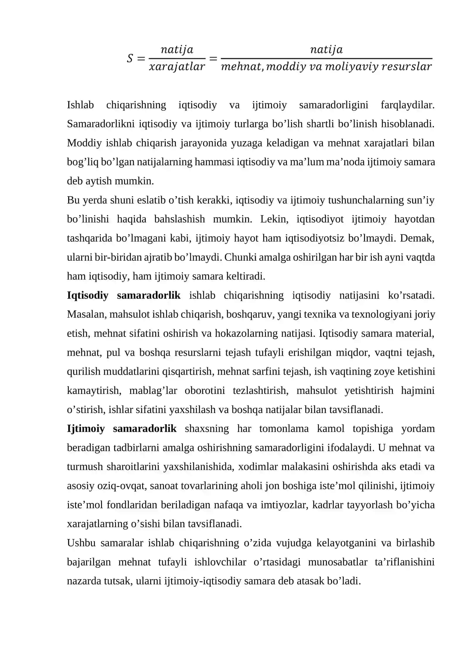 Samaradorlik sanoat ishlab chiqarishining "ko’zgusi" sifatida 4