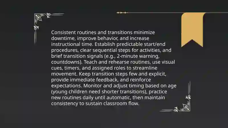 Classroom management strategies 4