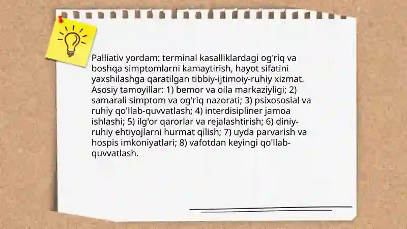 Terminal xolatlar 4