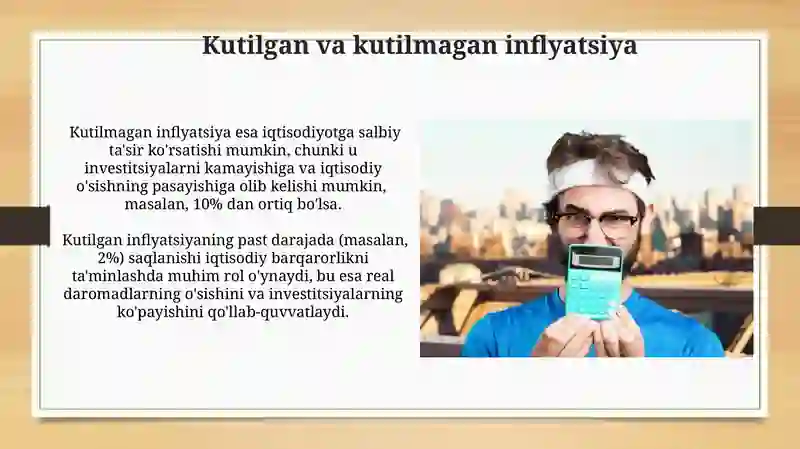 Inflyatsiya tushunchasi, uning kelib chiqish sabablari 4